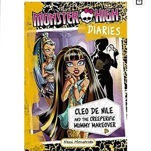 Monster High Diaries: Cleo and the Creeperific Mummy Makeover book new